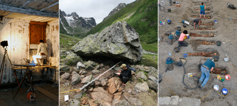 Archäologie  in Graubünden 